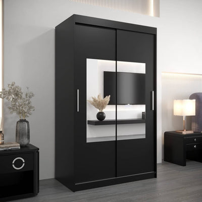Torino Sliding Door Wardrobe 120cm
