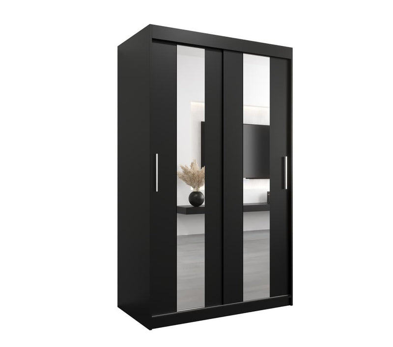 Pole Sliding Door Wardrobe 120cm