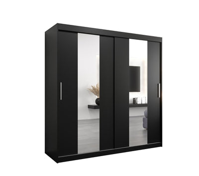 Pole Sliding Door Wardrobe 200cm