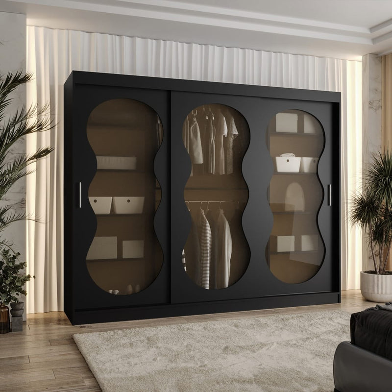 Bahrain III Sliding Door Wardrobe 250cm