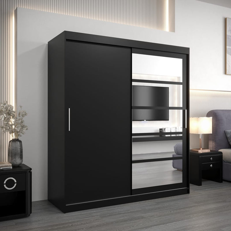 Roma I Sliding Door Wardrobe 180cm