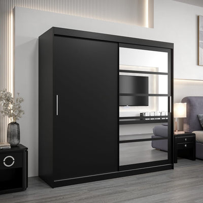 Roma I Sliding Door Wardrobe 200cm
