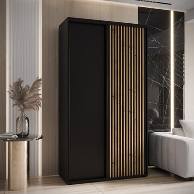 Sapporo I Sliding Door Wardrobe 140cm