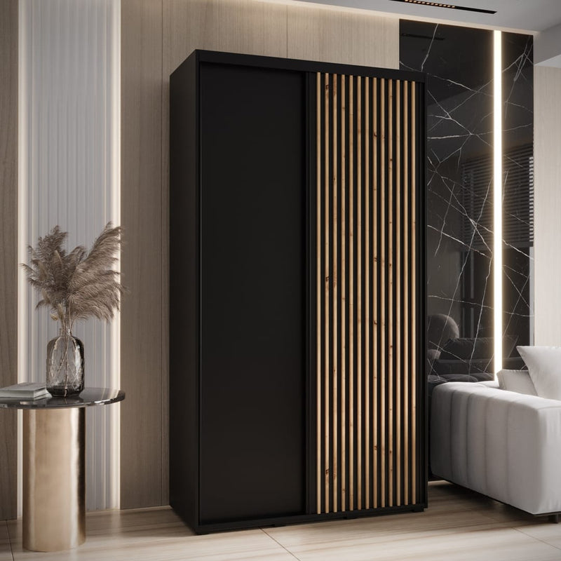 Sapporo I Sliding Door Wardrobe 140cm