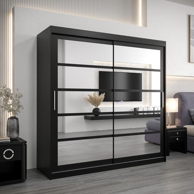 Roma II Sliding Door Wardrobe 200cm