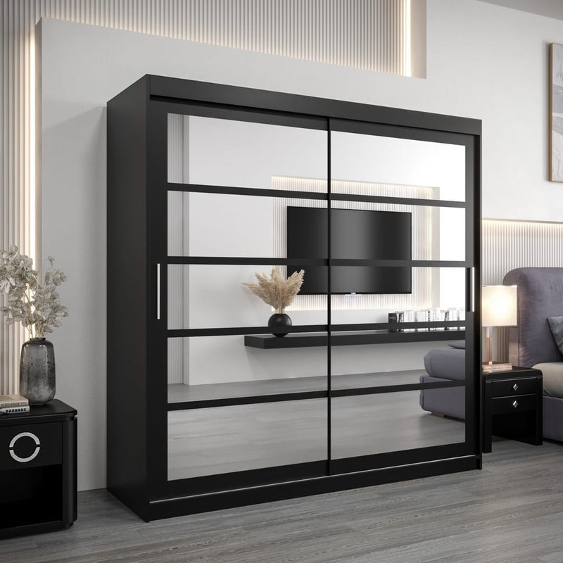 Roma II Sliding Door Wardrobe 200cm