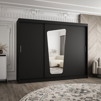 Moka Sliding Door Wardrobe 250cm