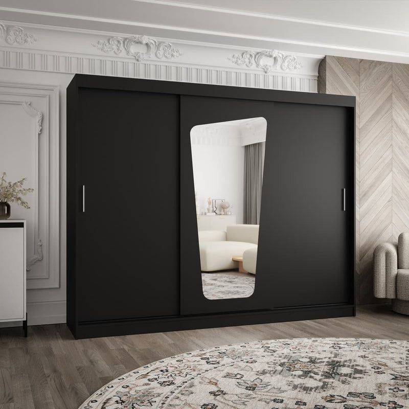 Moka Sliding Door Wardrobe 250cm
