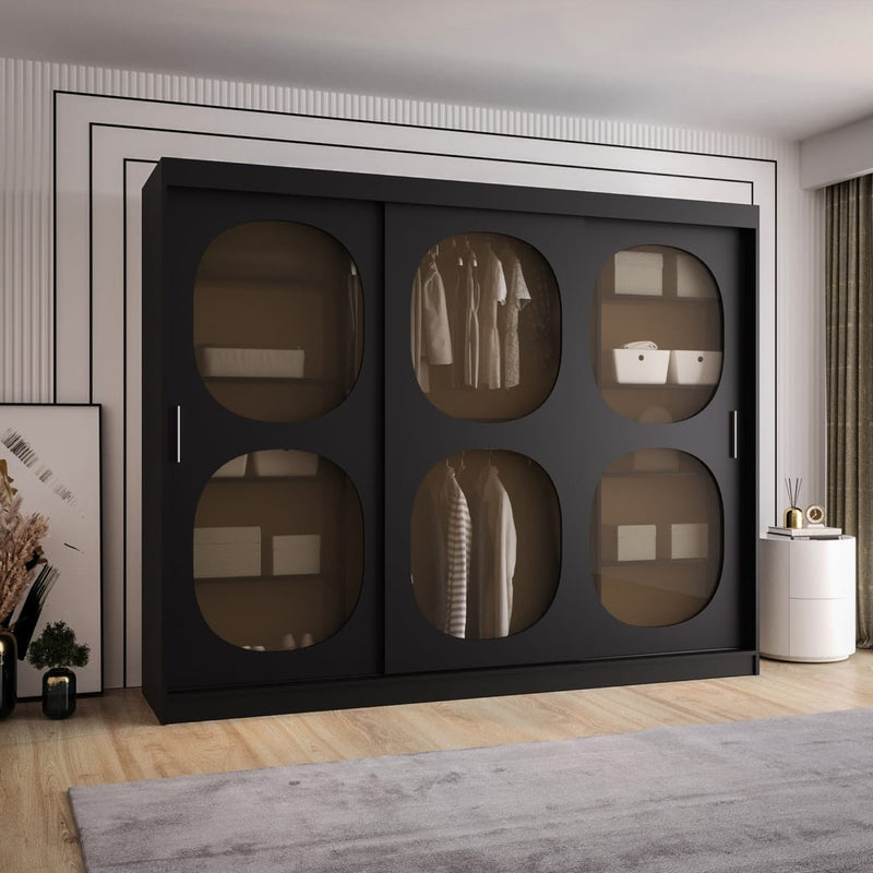 Bahrain II Sliding Door Wardrobe 250cm