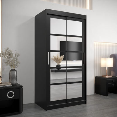 Roma II Sliding Door Wardrobe 100cm