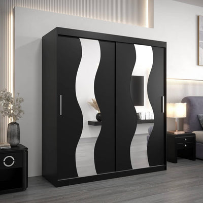 Seville Sliding Door Wardrobe 180cm