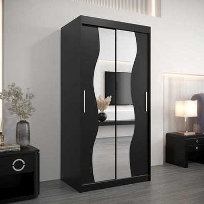 Madrid Sliding Door Wardrobe 100cm