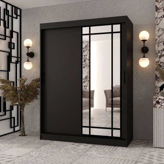 Almeria Sliding Door Wardrobe 150cm