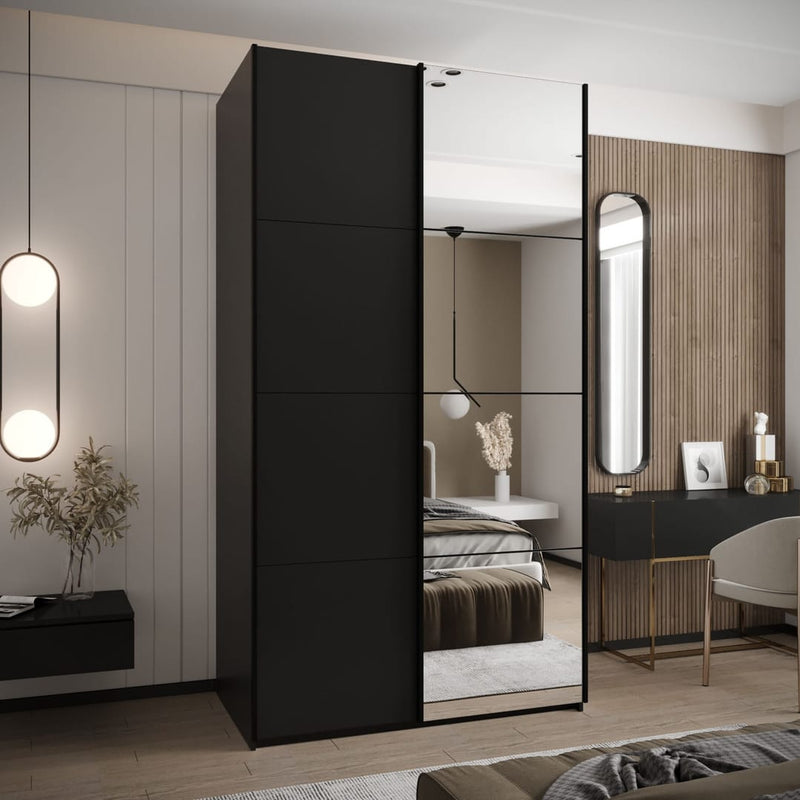 Trosa III Sliding Door Wardrobe 140cm