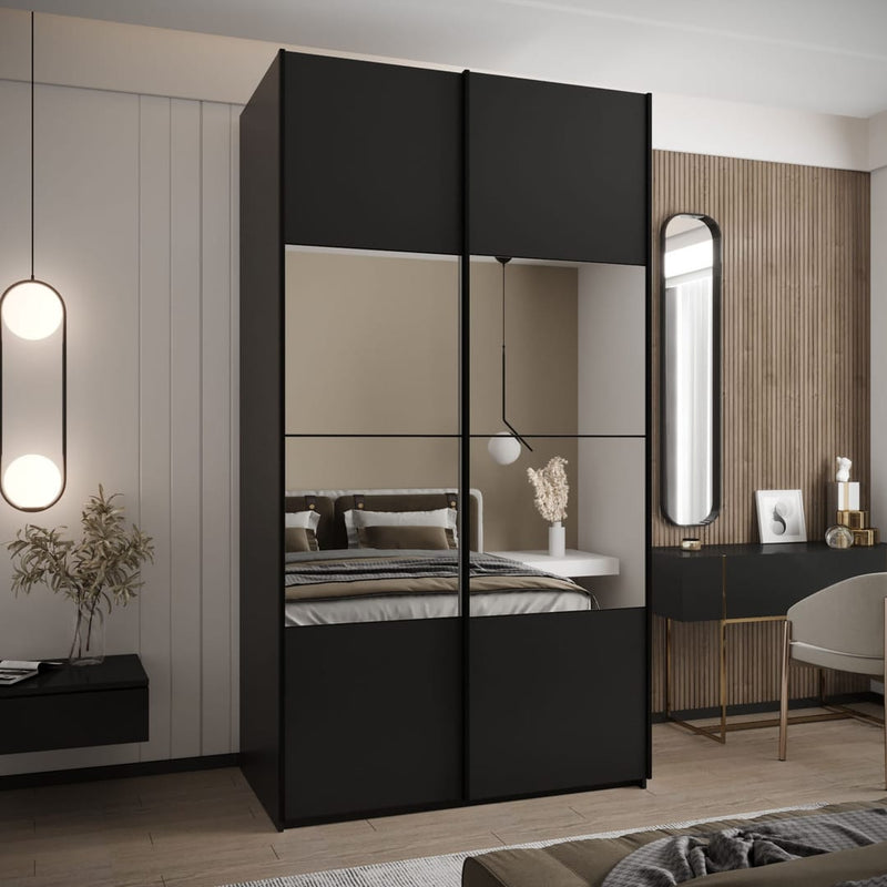 Trosa IV Sliding Door Wardrobe 140cm