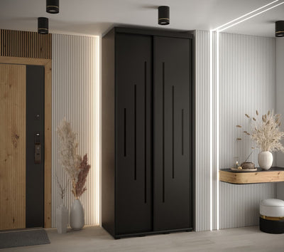 Cannes XII Sliding Door Wardrobe 110cm