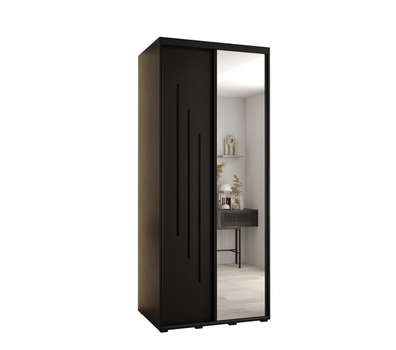 Cannes IX Sliding Door Wardrobe 120cm