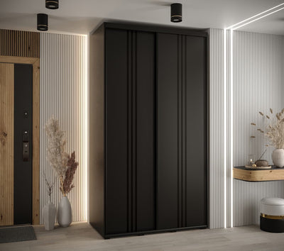 Cannes VI Sliding Door Wardrobe 130cm