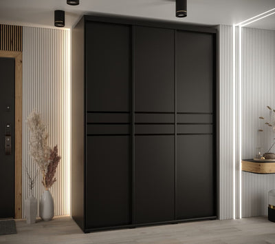 Cannes X Sliding Door Wardrobe 180cm