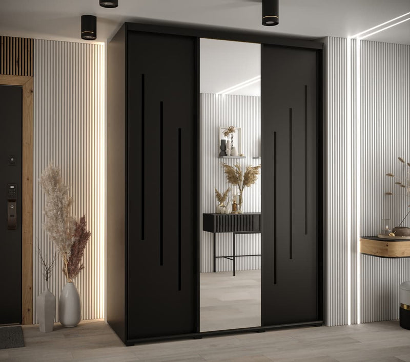 Cannes IX Sliding Door Wardrobe 180cm