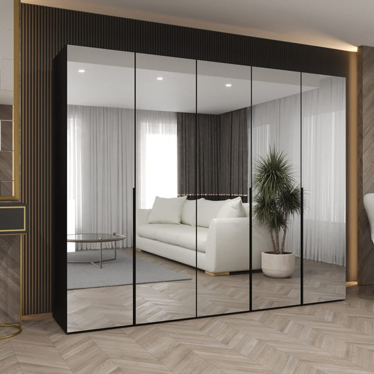 Alicante III Hinged Door Wardrobe 250cm