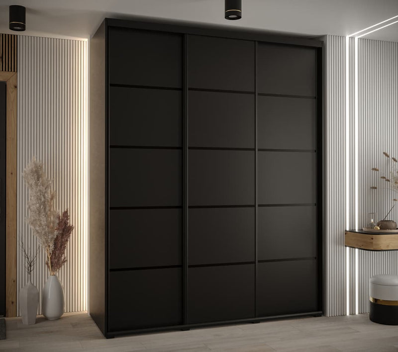 Cannes IV Sliding Door Wardrobe 200cm