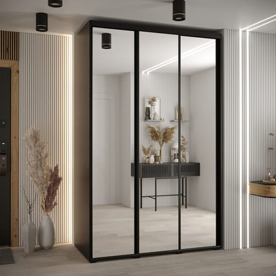 Cannes II Sliding Door Wardrobe 150cm