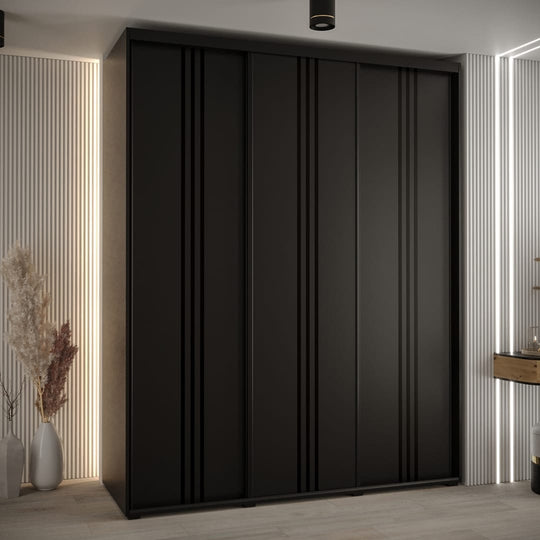 Cannes VI Sliding Door Wardrobe 190cm