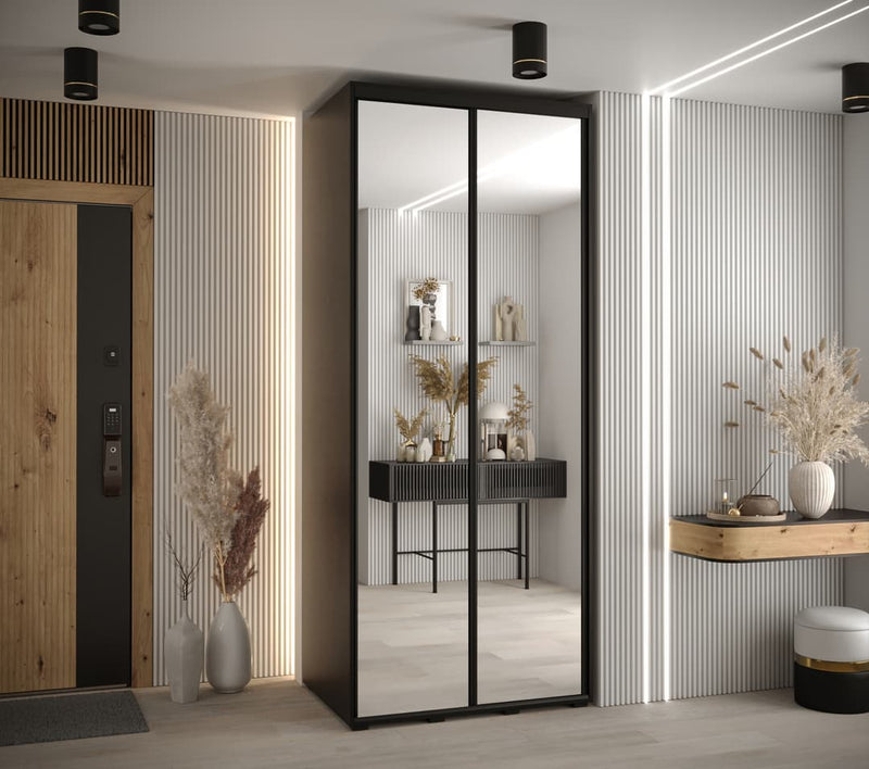 Cannes II Sliding Door Wardrobe 110cm