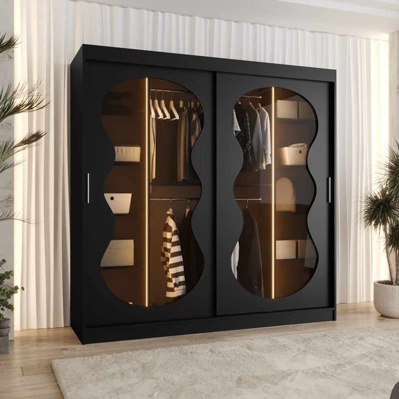 Bahrain III Sliding Door Wardrobe 200cm