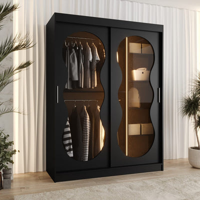 Bahrain III Sliding Door Wardrobe 150cm