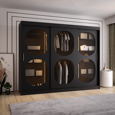 Bahrain II Sliding Door Wardrobe 250cm
