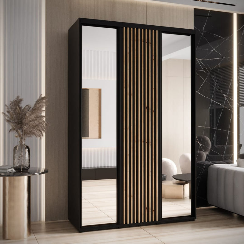 Sapporo II Sliding Door Wardrobe 160cm
