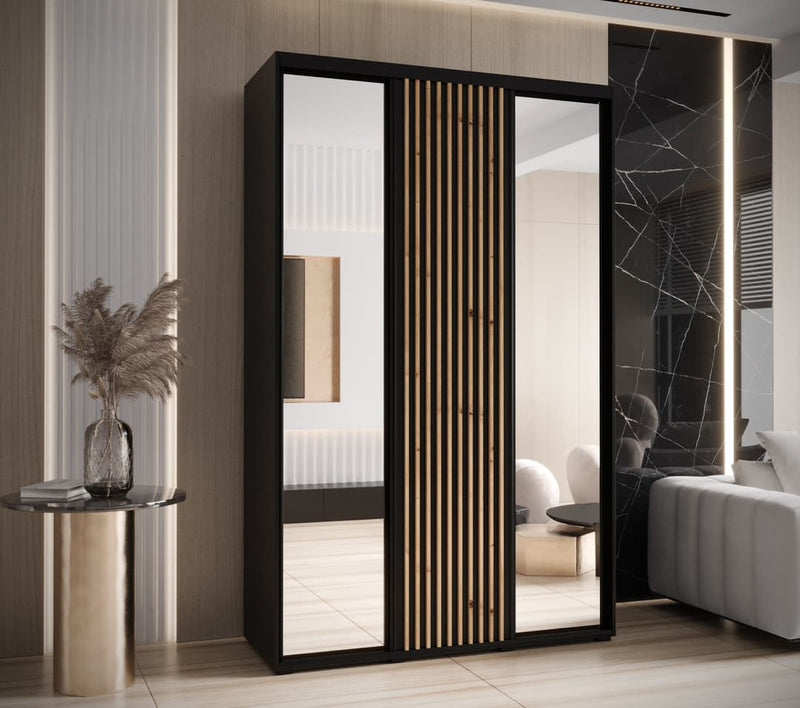 Sapporo II Sliding Door Wardrobe 160cm