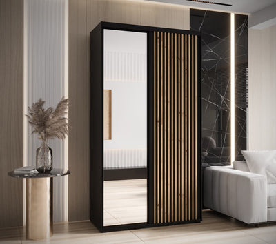 Sapporo II Sliding Door Wardrobe 130cm