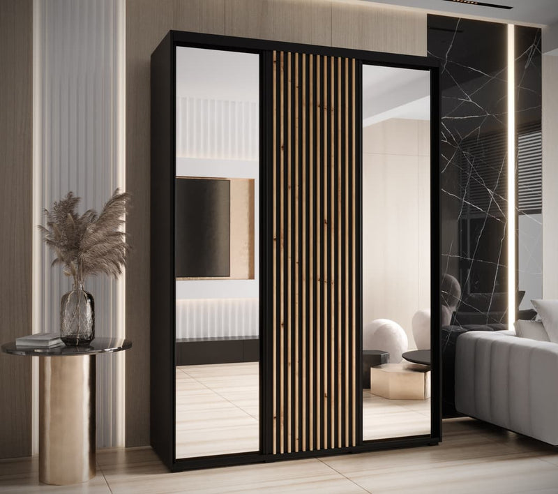 Sapporo II Sliding Door Wardrobe 170cm