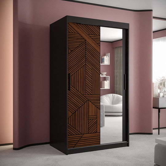 Marsylia II Sliding Door Wardrobe 100cm