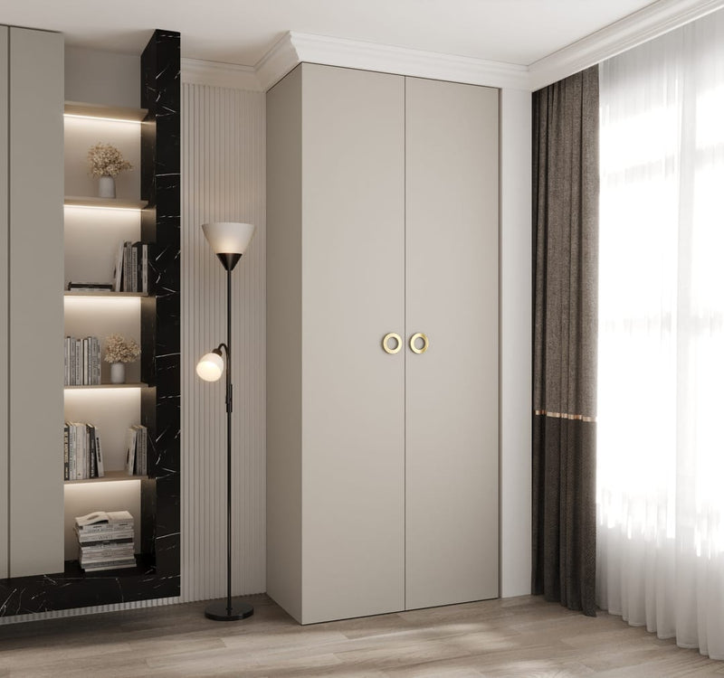 Como I Hinged Door Wardrobe 100cm