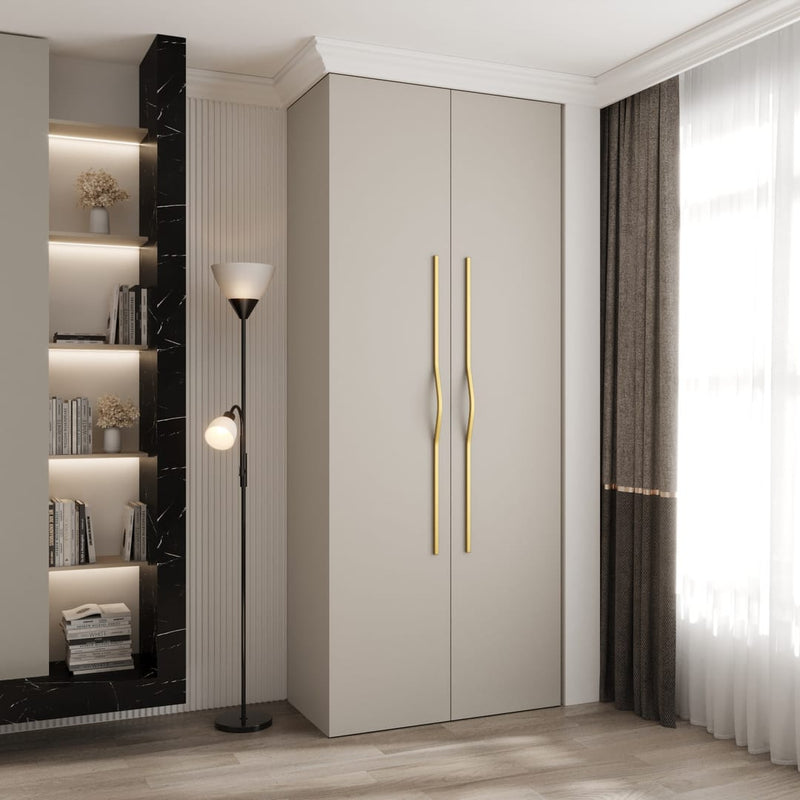 Como II Hinged Door Wardrobe 100cm
