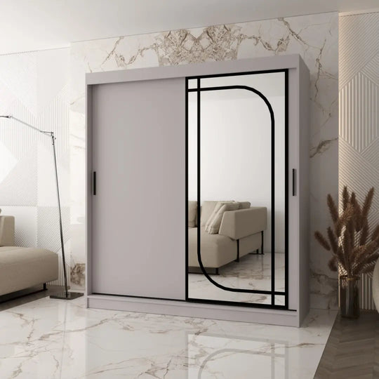 Alabama Sliding Door Wardrobe 180cm