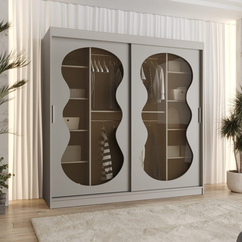 Bahrain III Sliding Door Wardrobe 200cm