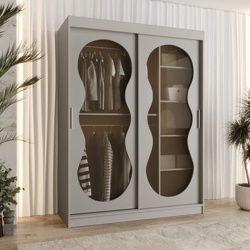 Bahrain III Sliding Door Wardrobe 150cm