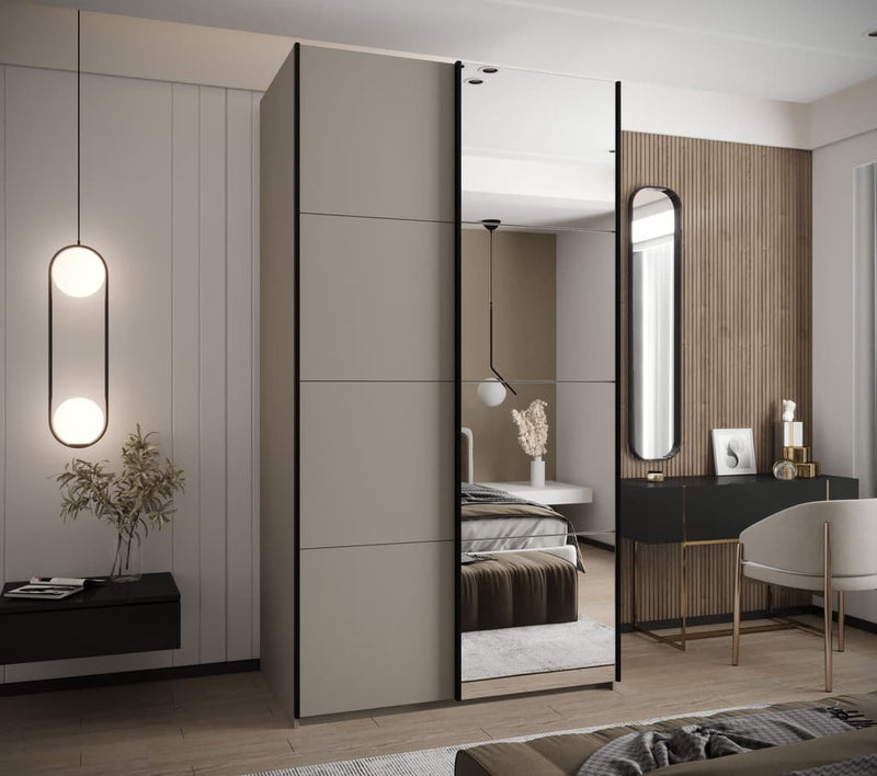 Trosa III Sliding Door Wardrobe 140cm