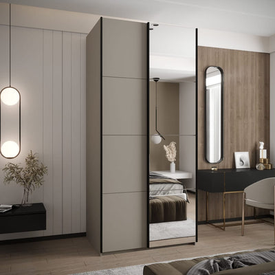 Trosa III Sliding Door Wardrobe 110cm