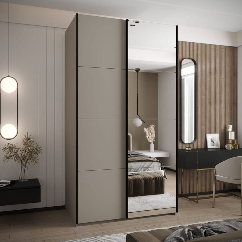 Trosa III Sliding Door Wardrobe 140cm