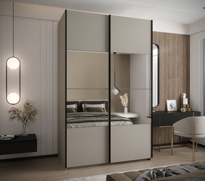 Trosa IV Sliding Door Wardrobe 160cm