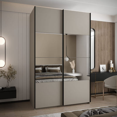 Trosa IV Sliding Door Wardrobe 160cm