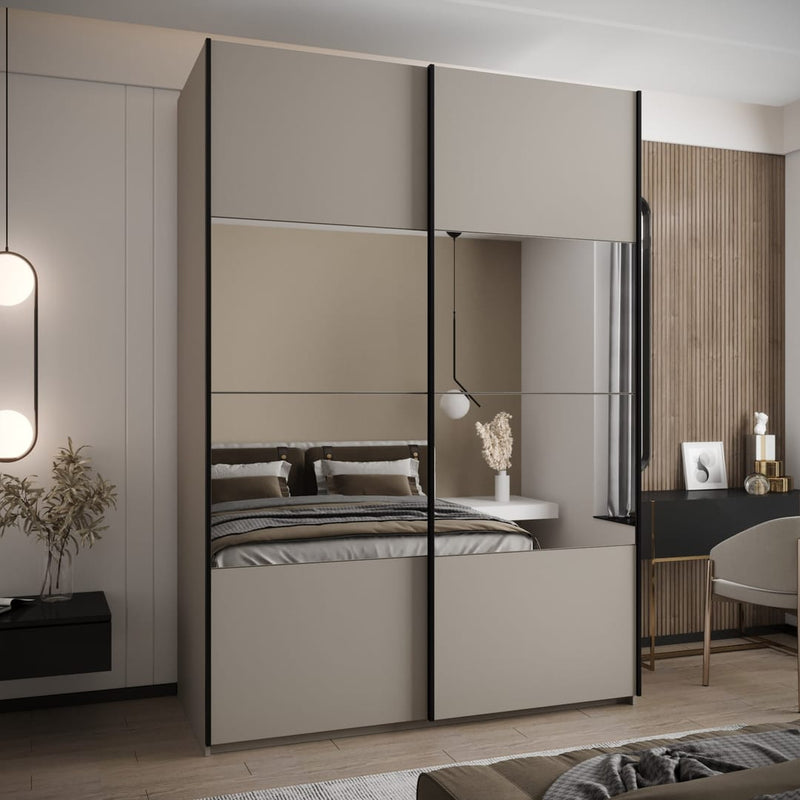 Trosa IV Sliding Door Wardrobe 180cm