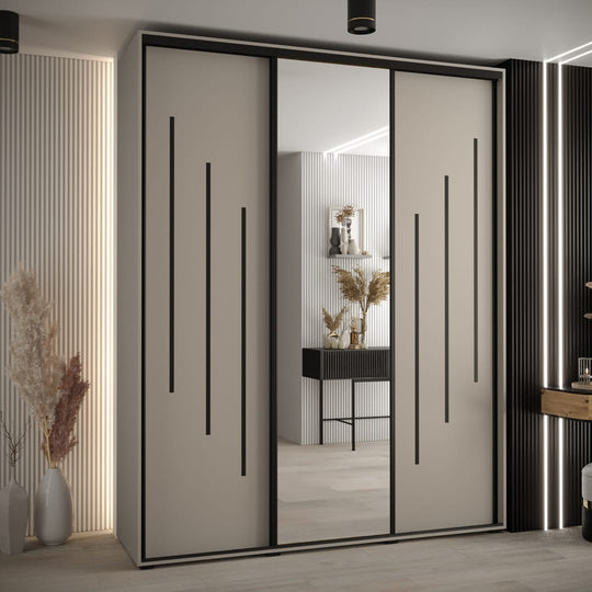 Dakota IX Sliding Door Wardrobe 200cm
