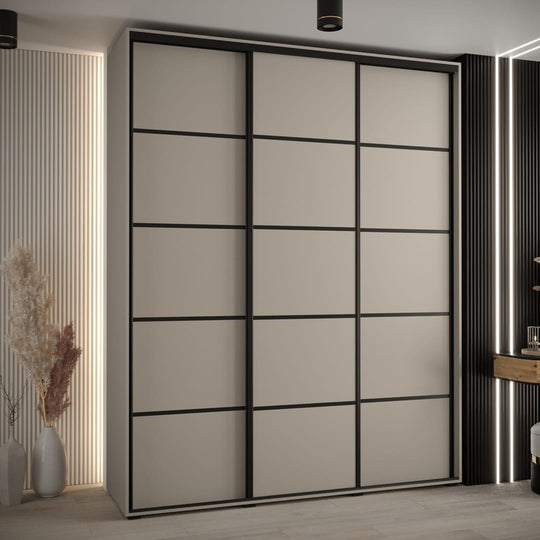Dakota IV Sliding Door Wardrobe 200cm